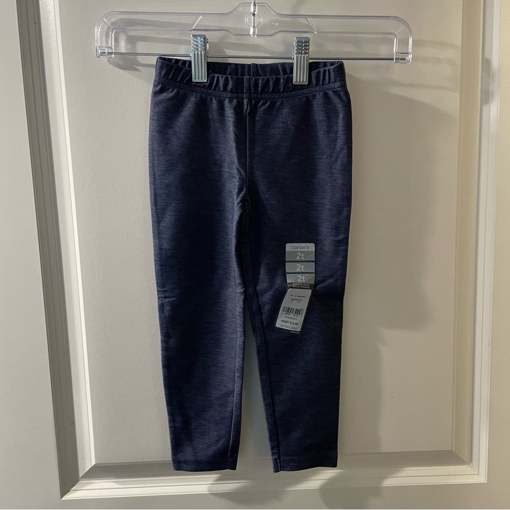 Carter's Dark Blue Kids Leggings